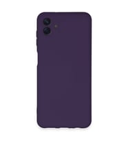 Samsung Galaxy A04e Kılıf Nano İçi Kadife Silikon - Mor