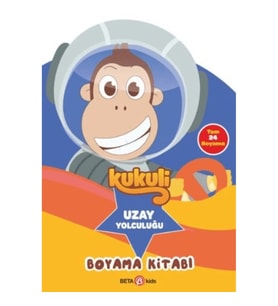 Kukuli Uzay Yolculuğu Boyama Kitabı