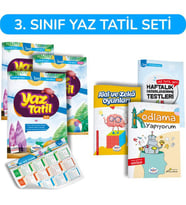 3.Sınıf Yaz Tatil Kitabı Seti - Öğretmen Evde Yayınları