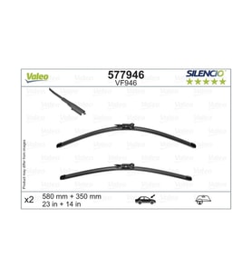 Silecek Süpürgesı Ön Takım 580 / 350 Mm Japon Juke Bm 17- (Oem No: 28890Ba63C)
