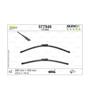 Silecek Süpürgesı Ön Takım 580 / 350 Mm Japon Juke Bm 17- (Oem No: 28890Ba63C)