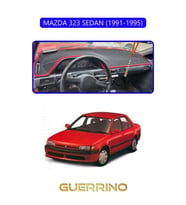 MAZDA 323 SEDAN 1991-1995TORPİDO KORUMA HALISI MAVİ KENAR