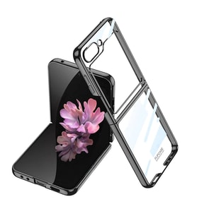 Galaxy Z Flip 6 Kılıf Zore Full Camlı Kıpta Kapak