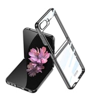 Galaxy Z Flip 6 Kılıf Zore Full Camlı Kıpta Kapak
