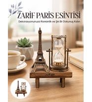 Paris Eyfel Kulesi Hediyelik Eyfel Retro Kum Saati Dekoratif Eşya Yeni Nesil