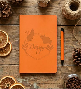 Kişiye Özel İsme Özel Defter Doğum Günü Hediyesi