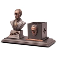Atatürk Temalı Küçük Büst Kalemlik