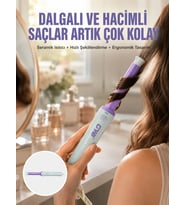 Hızlı Isınan, Kompakt Ve Güvenli - Tüm Saç Tiplerine Uygun Kıvırma Cihazı Yeni Nesil