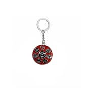 Sasuke Uchiha Sharingan Anahtarlık – Kırmızı Cosplay Unisex Anime Aksesuar