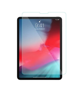Qpen iPad Pro 11 inç (2018) Ultra HD Tablet Cam Ekran Koruyucu (Şeffaf)