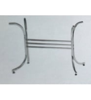 Masa Ayak 19350 japon Model Metal Çelik Nikelaj İtinalı paket kargo El Yapım (Krom)