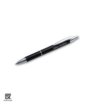 Kişiye Özel Siyah ve Gümüş Renk Metal Tükenmez Kalem GDTK-904156