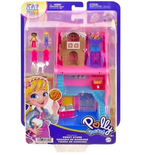 Polly Pocket Pollyville Şeker Dükkanı Oyun Seti HNB03