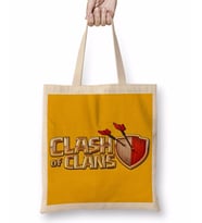 Clash Of Clans Bez Çanta Uzun Saplı