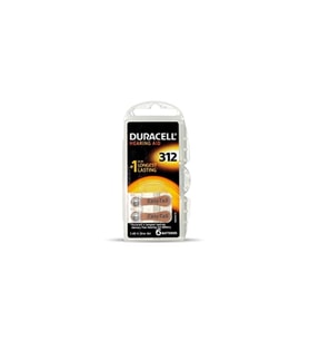 DURACELL 312 İŞİTME CİHAZ KULAK PİLİ 6 PARÇA KUTU (5690)
