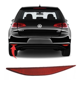 Vw Golf 7 Sol Tampon Reflektörü 2013-2017 5G0945105