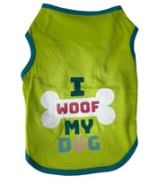 Petmamacı Kedi ve KÜÇÜK Köpek T-Shirt Yeşil XS EN:20 BOY:27CM