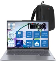 Lenovo Thinkbook 14 G7 Iml Intel Ultra 7 155H 32GB Ddr5 512GB SSD Intel® Aı Boost 14" Wuxga 300NITS IPS Windows 11 Pro Taşınabilir Bilgisayar 21MR0050TRP12 + Zetta Çanta