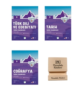 Okyanus 9. Sınıf Iceberg Edebiyat Tarih ve Coğrafya Soru Bankası 3lü Set + Telefon Standı