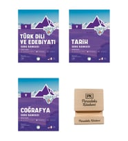 Okyanus 9. Sınıf Iceberg Edebiyat Tarih ve Coğrafya Soru Bankası 3lü Set + Telefon Standı