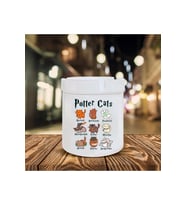 Potter Cats Baskılı Seramik Küllük