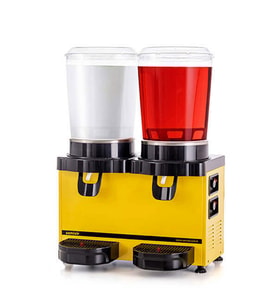 Samixir MM20.AY Soğuk İçecek Dispenseri, 10+10 L, Analog, Panoramik, Karıştırıcılı, Sarı