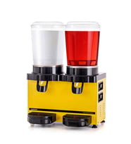 Samixir MM20.AY Soğuk İçecek Dispenseri, 10+10 L, Analog, Panoramik, Karıştırıcılı, Sarı