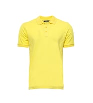 Polo Yaka Oxford Sarı T-shirt  Wessi