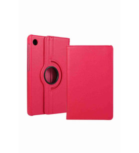 Tab M10 TB-328F Uyumlu Standlı 360° Yatay Dikey Dönebilen Deri Tablet Kılıfı