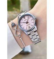 Casio CSISTE141 Kadranı Pembe Kordonu Gümüş Renk Kadın Kol Saati