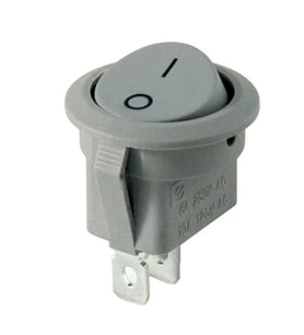 LOCWAY IC-133B Yuvarlak  Işıksız Anahtar 50 Adet
