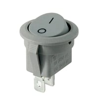 LOCWAY IC-133B Yuvarlak  Işıksız Anahtar 50 Adet