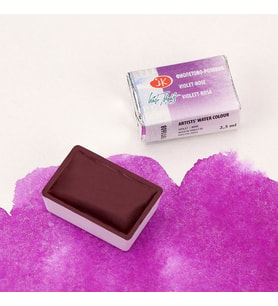 St. Petersburg White Nights Tam Tablet Sulu Boya 608 Violet-Rose 