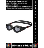 #Gözlük Yetişkin Çocuk Su Sızdırmaz Buğu Önleyici Çok Şık Ayarlanabilir Deniz Havuz Yüzücü Gözlüğü