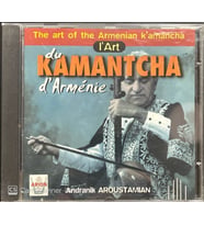 (Plak Değildir CD dir) CD I'art Du Kamantcha D'Armenie Andranik Aroustamian CD (Karışık)
