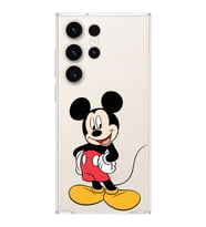 Samsung Galaxy S23 Ultra  Kamera korumalı Kapak Mickey Mouse Tasarımlı  Şeffaf Kılıf