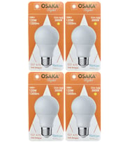 (4 Adet) Osaka 18W (120W) Sarı Işık (3000K) E27 Duylu (Kalın Duy) Led Ampul