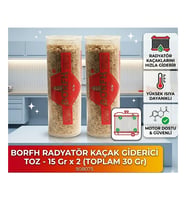 Borfh Radyatör Çatlak Kaçak Giderici Toz 15 Gr 2 Adet - Soğutma Sistemi Onarıcı