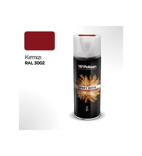 POLİSAN AKRİLİK SPREY KIRMIZI-RAL 3002 400 ML 97703200410