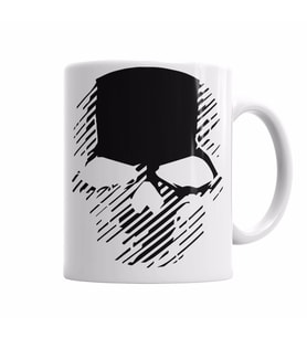 Punisher Skull Kupa Bardak Porselen