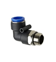 Pnömatik Dirsek Bağlantı 1/4 - 10mm