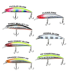Ryuji Real Jerk Sinking 95mm 16gr Maket Balık UV Chartreuse