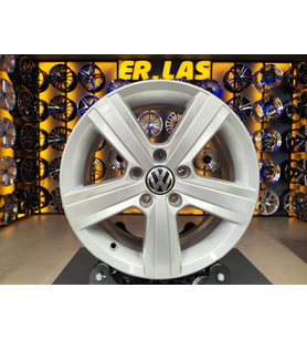 4 Adet VOLKSWAGEN ORIJINAL 6.5*16 5*112 ET46 57.1 SILVER JANT REVİZE EDİLMİŞ (Takım)