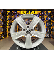 4 Adet VOLKSWAGEN ORIJINAL 6.5*16 5*112 ET46 57.1 SILVER JANT REVİZE EDİLMİŞ (Takım)