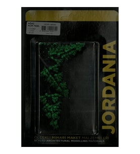 JORDANIA MAKET ÖLÇEKLİ JE03P-126080 AÇIK YEŞİL AĞAÇ 1/100 8cm. 3'LÜ TEK PAKET