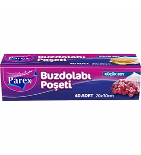 PAREX BUZDOLABI POŞETİ KÜÇÜK BOY -YENİ (Karışık)