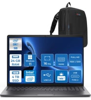 Dell Pro 16 PC16250 Intel Core 7 150U 24GB Ddr5 4tb SSD 16 Fhd+ IPS (1920X1200) 300 Nits WIN11HOME Taşınabilir Bilgisayar. PC16250C7165H05+ZETTAÇANTA
