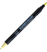 Zig Kurecolor Fine & Brush for MANGA Marker Çizim Kalemi 100 Pale Yellow 