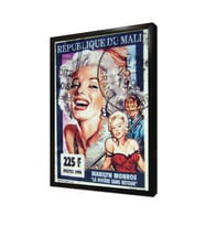 Marilyn Monroe Çerçeveli Mdf Tablo