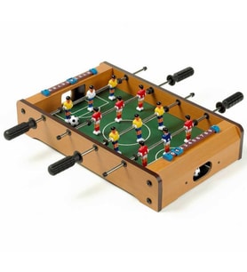 Ahşap Masa Üstü Futbol Langırt Oyunu 50cm